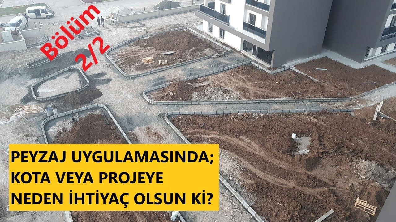 PEYZAJ İŞLERİ NASIL YAPILIR? Önce 1.bölümü izlemelisiniz | Bölüm 2/2 | NELERE DİKKAT ETMELİ?