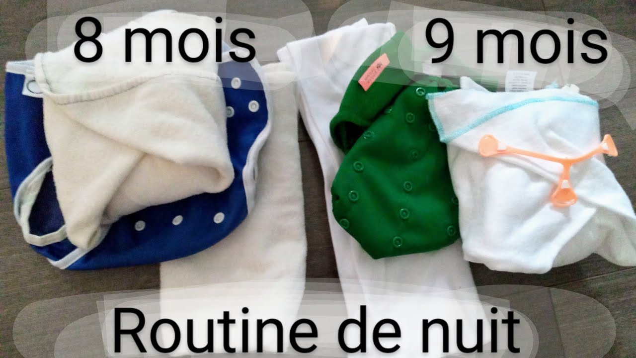 Routine de nuit pour ma fille de 8-9 mois - changement de routine pour le mieux // Solution