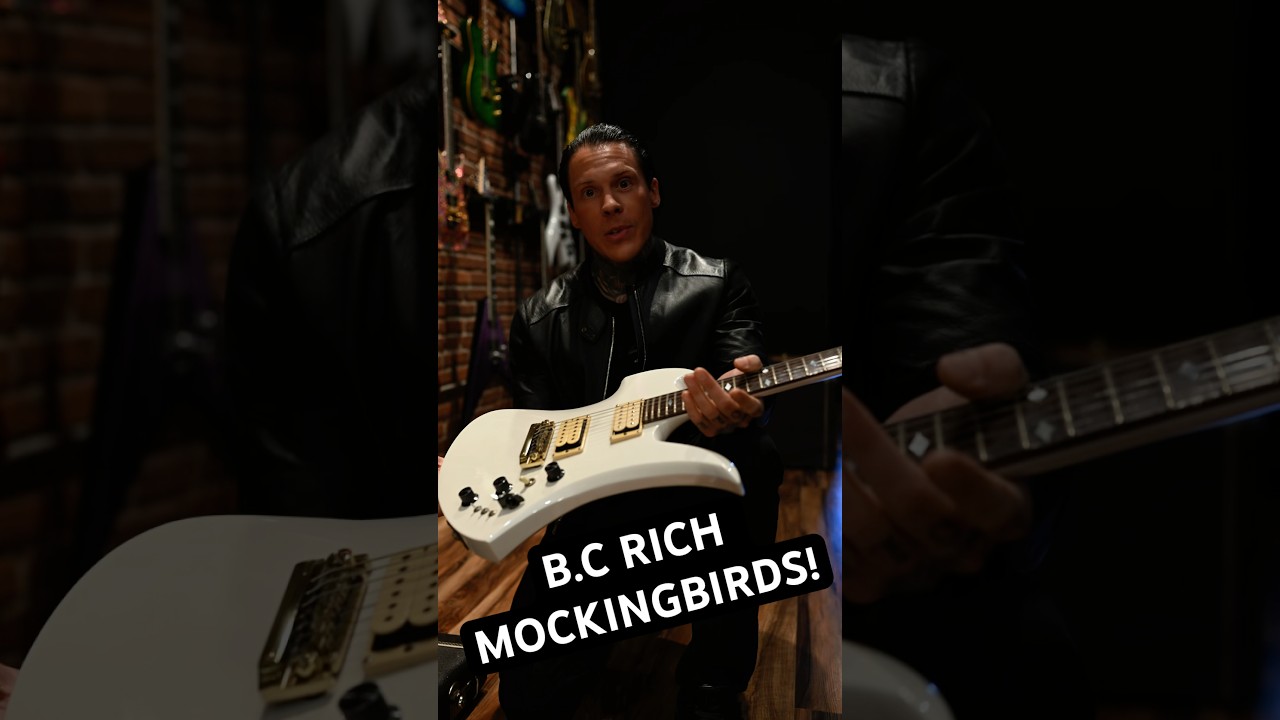 Vintage B.C. Rich Mockingbirds at Diablo Guitars!