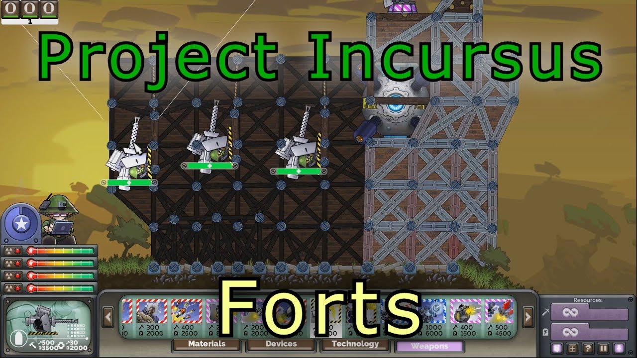 Tier 4 Mortars - Forts Multiplayer 3vAI [51]