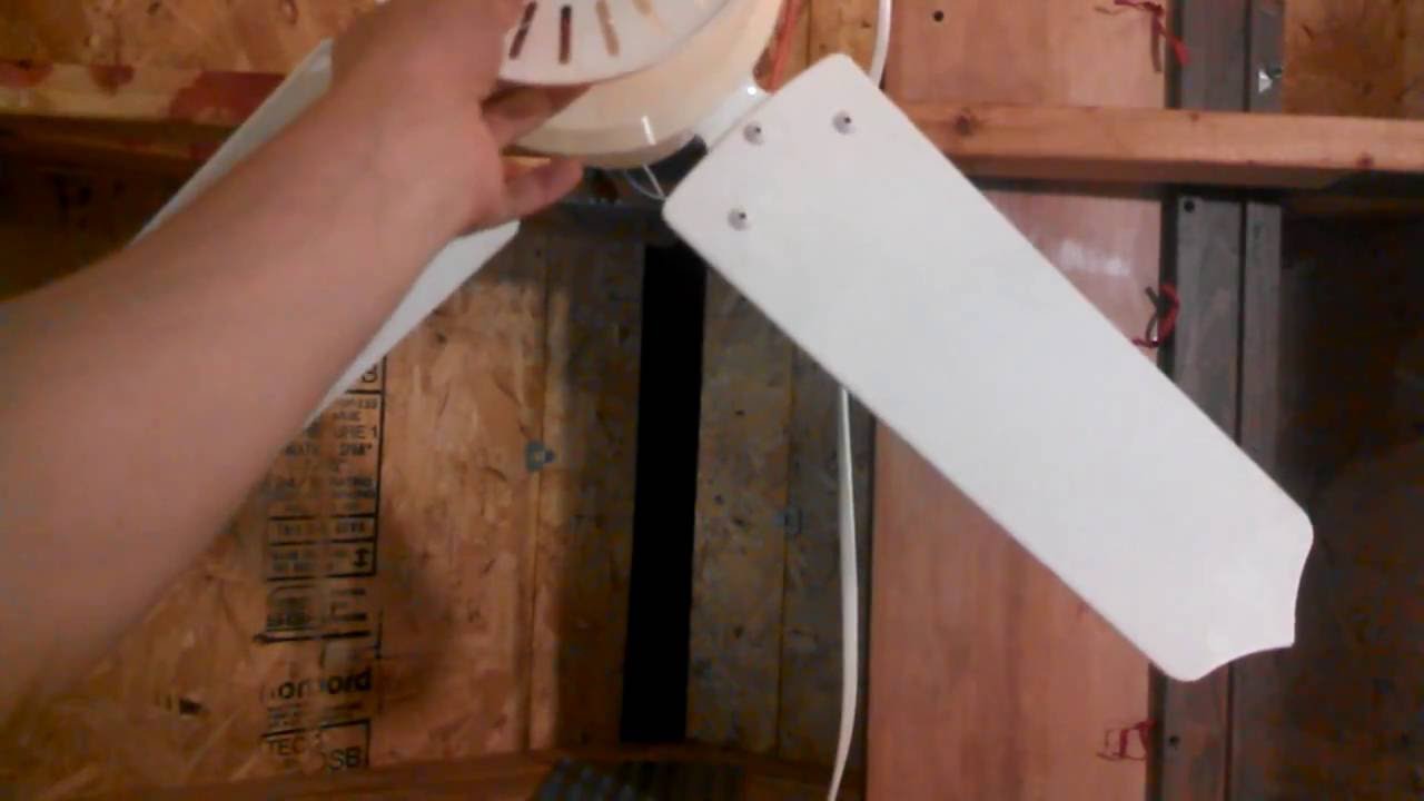 Repairing a Lasko Type 36 CL Ceiling Fan (sold at WalMart)