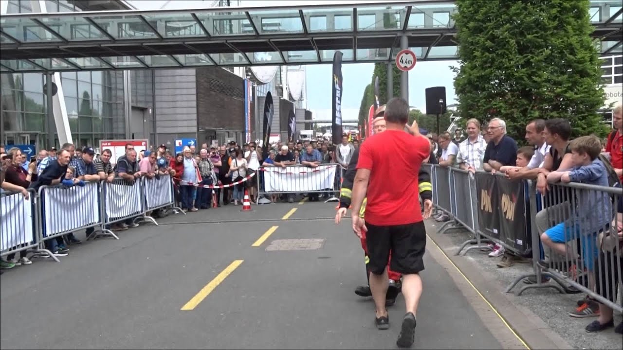 TFA - Toughest Firefighter Allive World Championships 2015 Hannover Pascal Dülge 7:18 min