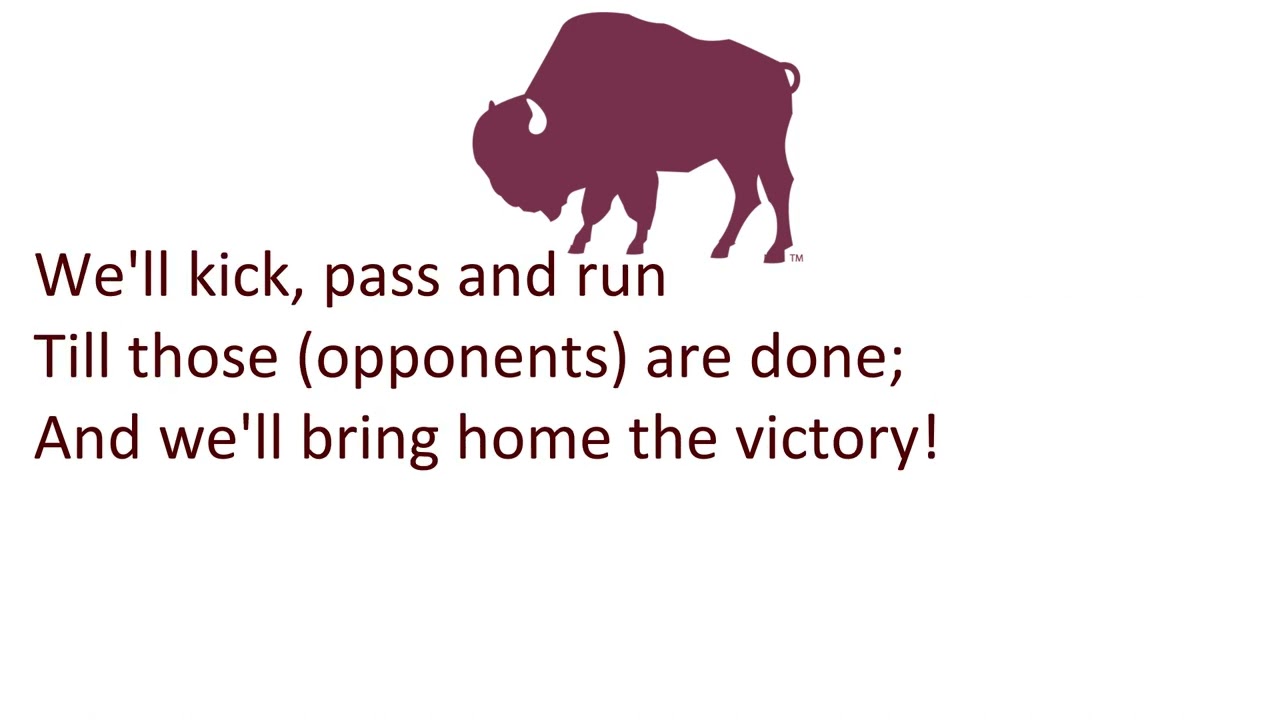 West Texas A&M University's 'On, On Buffaloes'