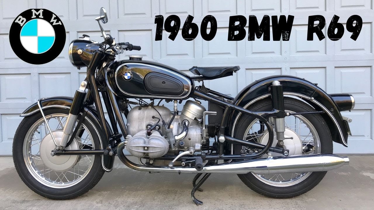 Rare 1960 BMW R69 Motorcycle