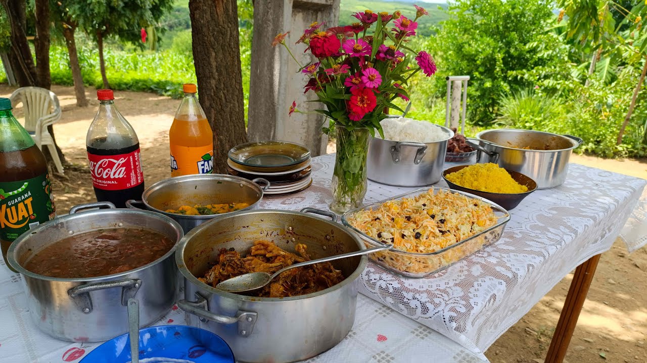 ACOMPANHE NOSSO ALMOÇO DE DOMINGO EM FAMÍLIA