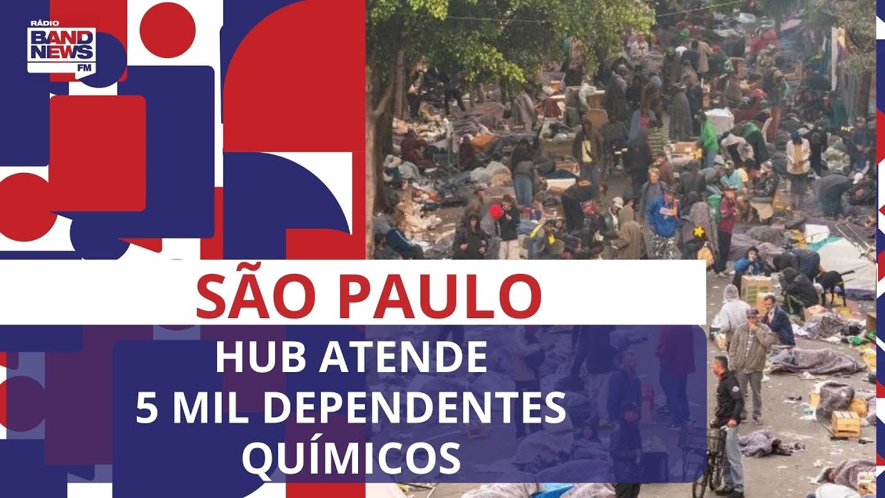 “Hub de Cuidados em Crack e Outras Drogas” atende 5 mil dependentes químicos no centro de SP