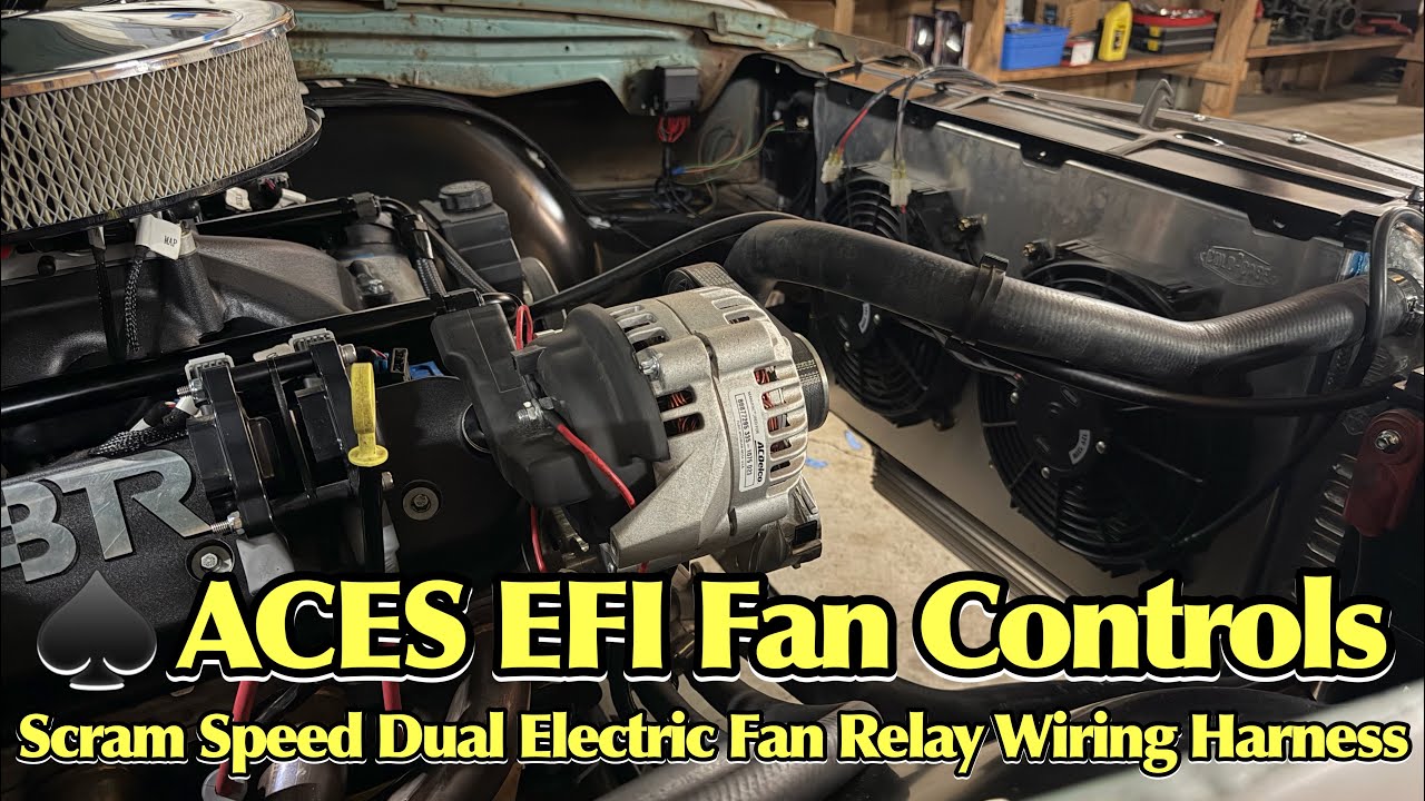 Простая настройка управления вентилятором ACES EFI (LS Swap 70&rdquo; Monte Carlo)
