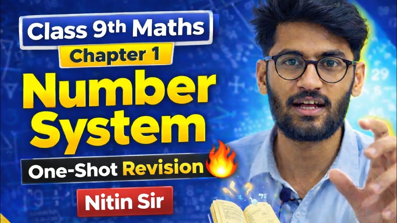 Number System Full Chapter in One Video 🔥 | Class 9 Maths Chapter 1 | RBSE CBSE