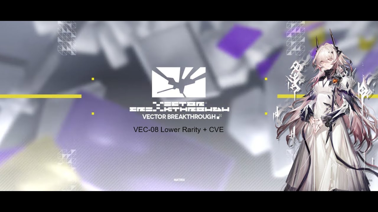 VEC-8 Rosmontis Lower Rarity Clear + Civilight Eterna