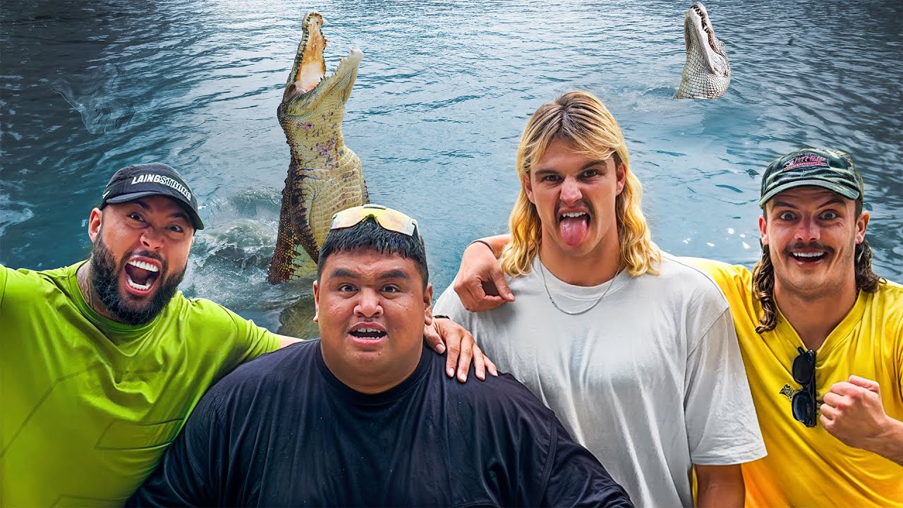 We go to the Steve Irwin Zoo in Australia with Jaden Laing & Reese Bros...