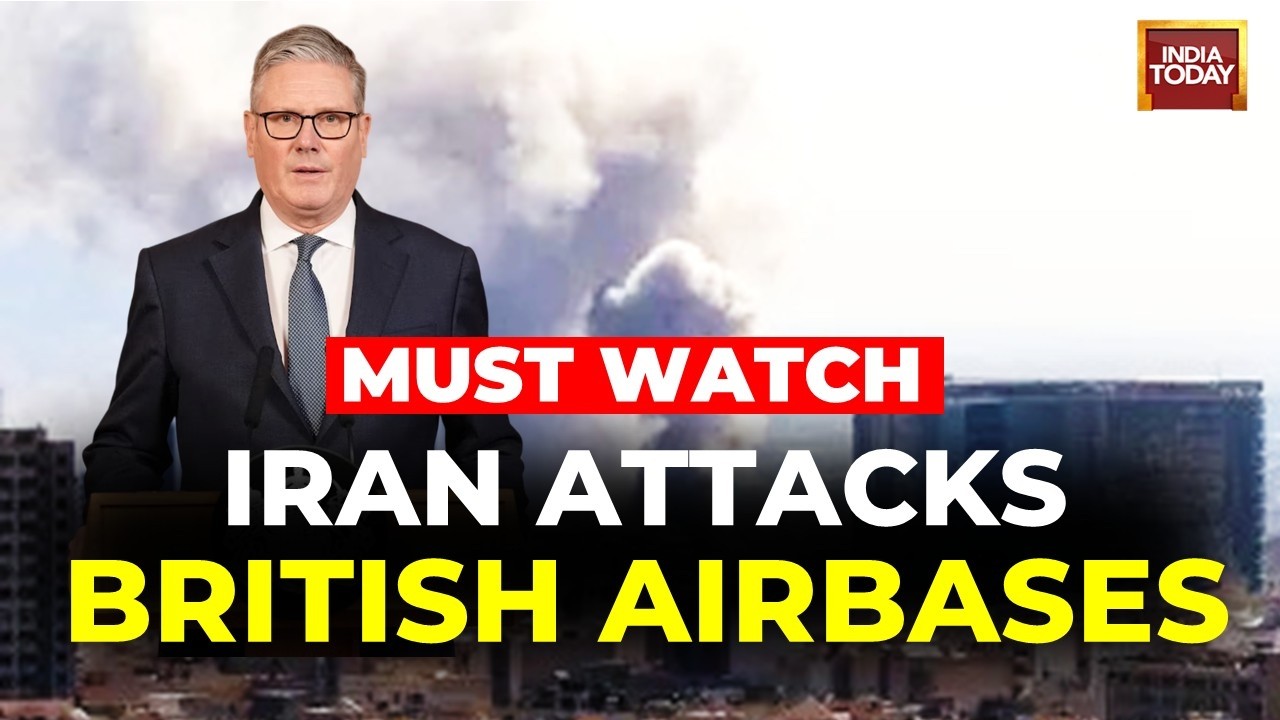 Israel-Iran War: RAF Base In Cyprus Hit By Drone Strike After UK Backs US Against Iran