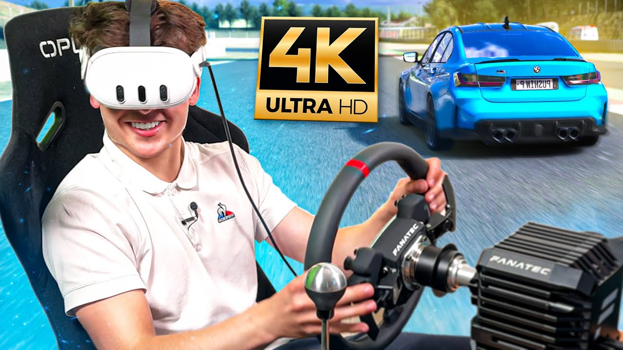 J&rsquo;AI RECU LE MEILLEUR CASQUE VR POUR CONDUIRE 😳 Meta Quest 3 (Insane 😍)