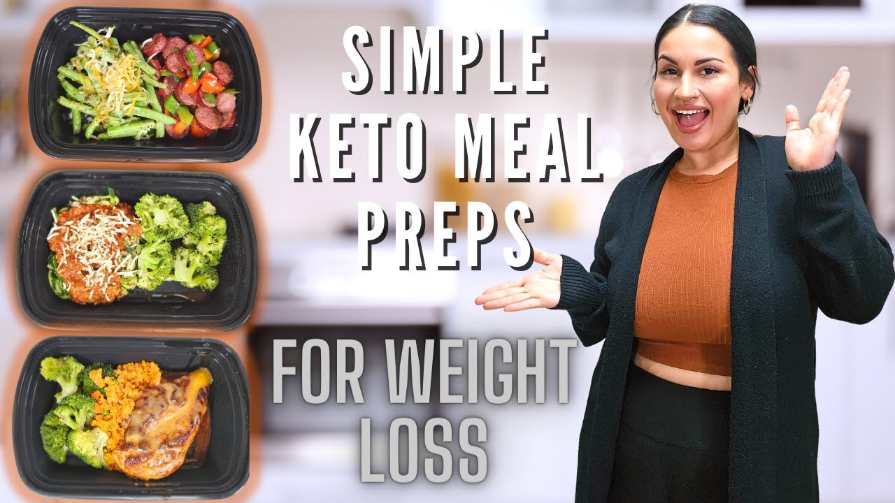Keto Meal Prep Options For Weight Loss | Simple & Quick !