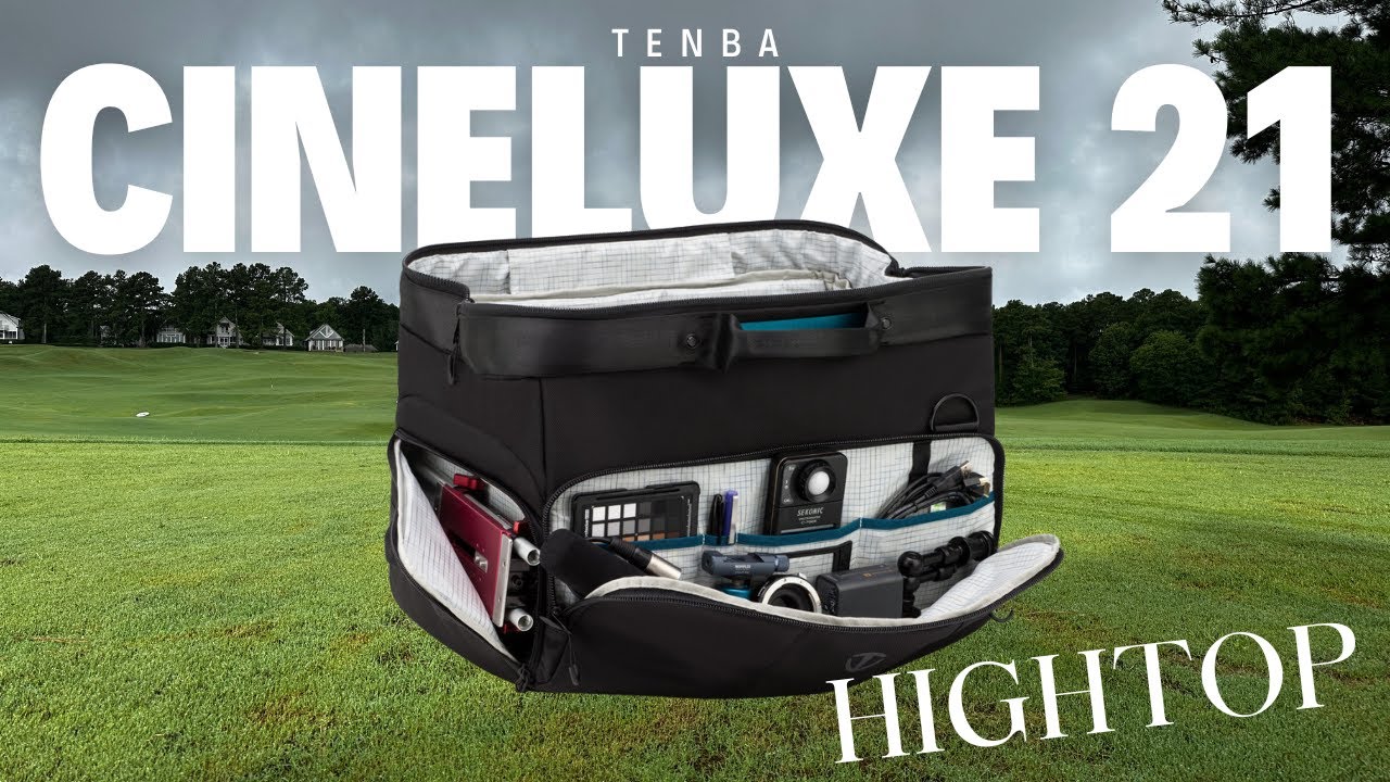 Fully packed Tenba Cineluxe 21 High Top (Sony FX6, FX3, SmallHD, Tentacle Sync) - Golf Course Vlog!