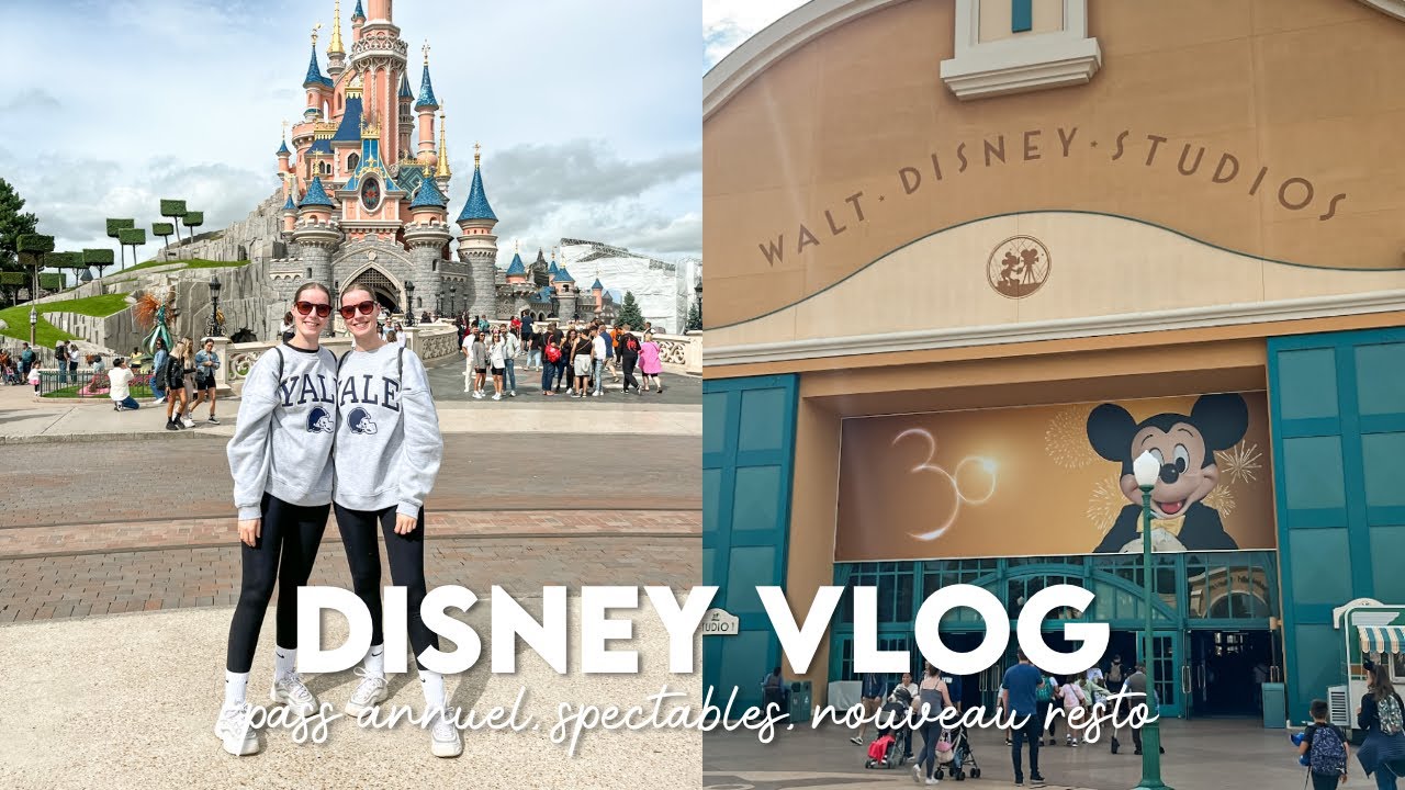 DISNEYLAND PARIS VLOG ✨ ❘ pass annuel, spectacles, nouveau resto