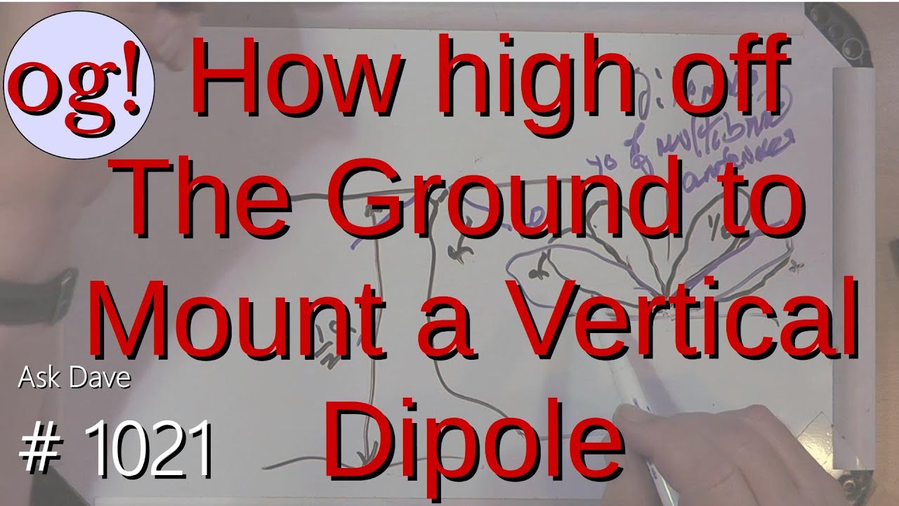 How high off the ground to mount a vertical dipole (#1021)