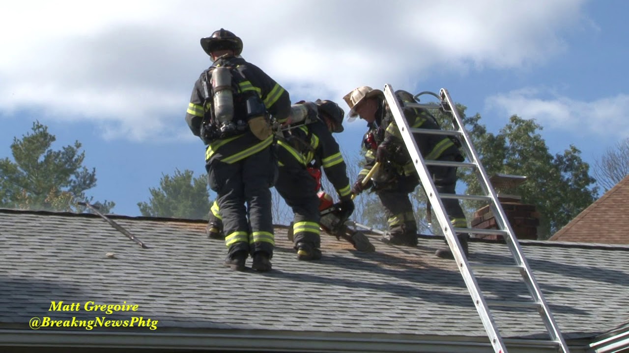 North Smithfield firefighters make quick work at house fire