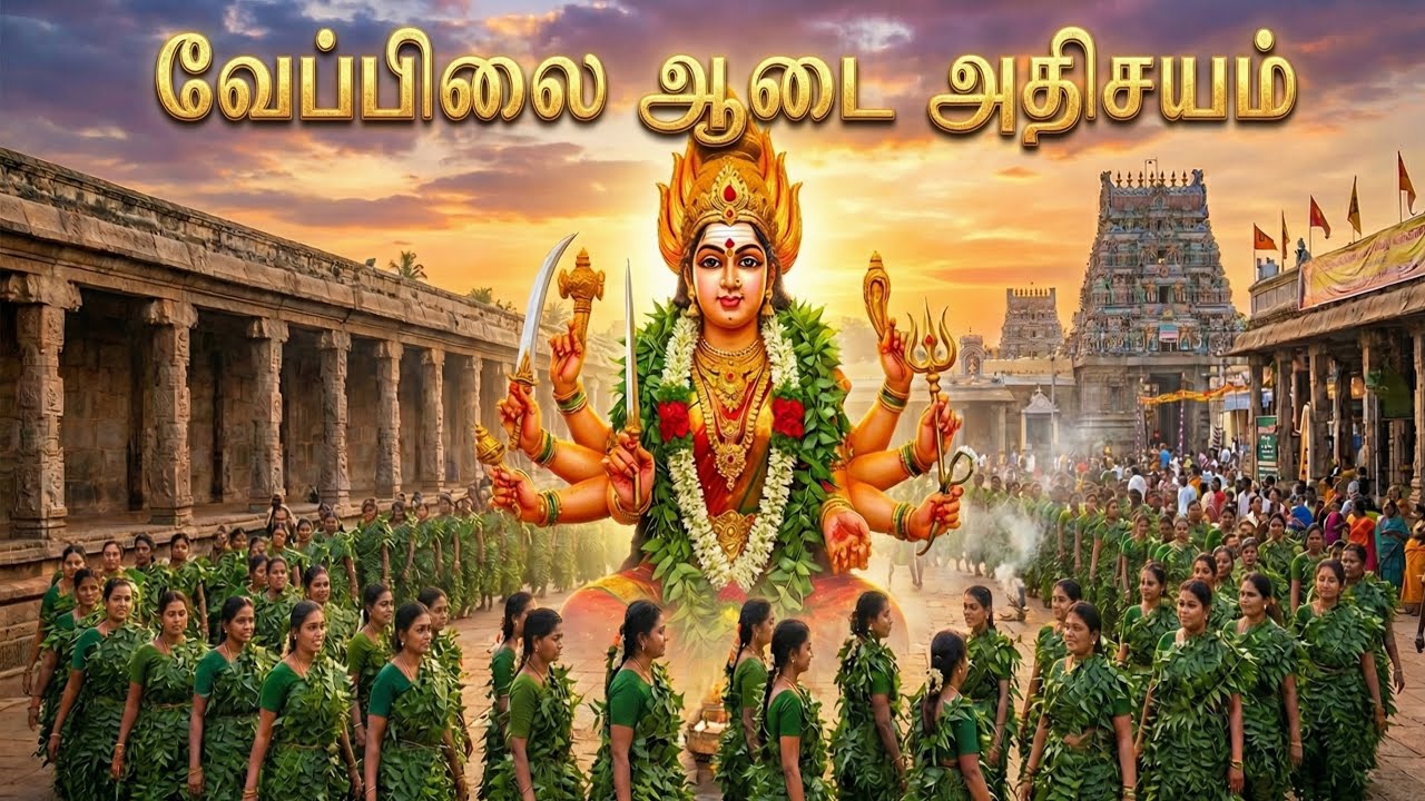 வேப்பிலை ஆடை அணியும் பவானி அம்மன் பெரியபாளையம் கோவில் அதிசய வரலாறு | Periyapalayam bhavani Ammam 