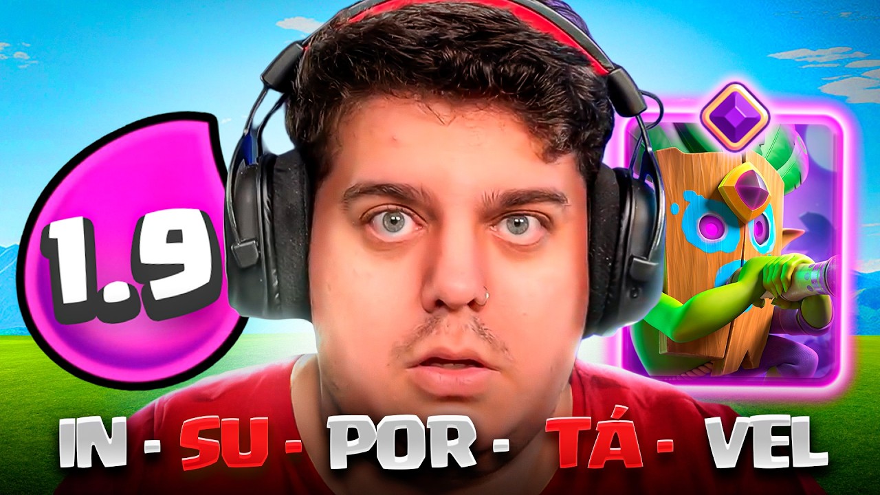 O deck 1.9 mais rápido e INSUPORTÁVEL do jogo!
