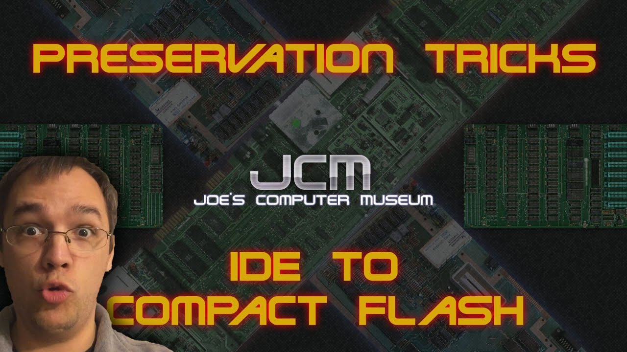 Preservation Tricks: IDE to CompactFlash Conversion