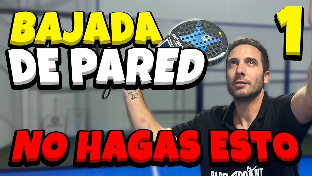 TUTORIAL BAJADA de PARED de PÁDEL - APRENDE sus TRUCOS y SUBE tu NIVEL (PARTE 1) - AnalistasPadel