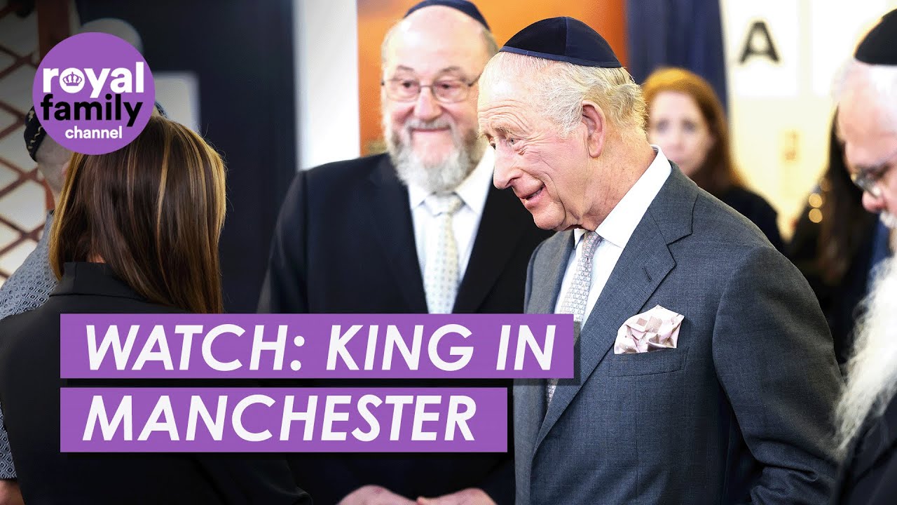 WATCH: King Charles Visits Jewish Community After Synagogue Attack