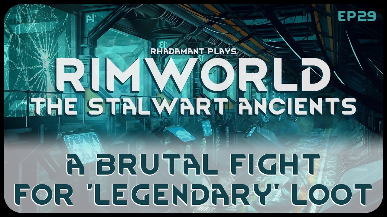 A Brutal Fight for 'Legendary' Loot in The Stalwart Ancients - RimWorld Ancient Gene Lab // EP29