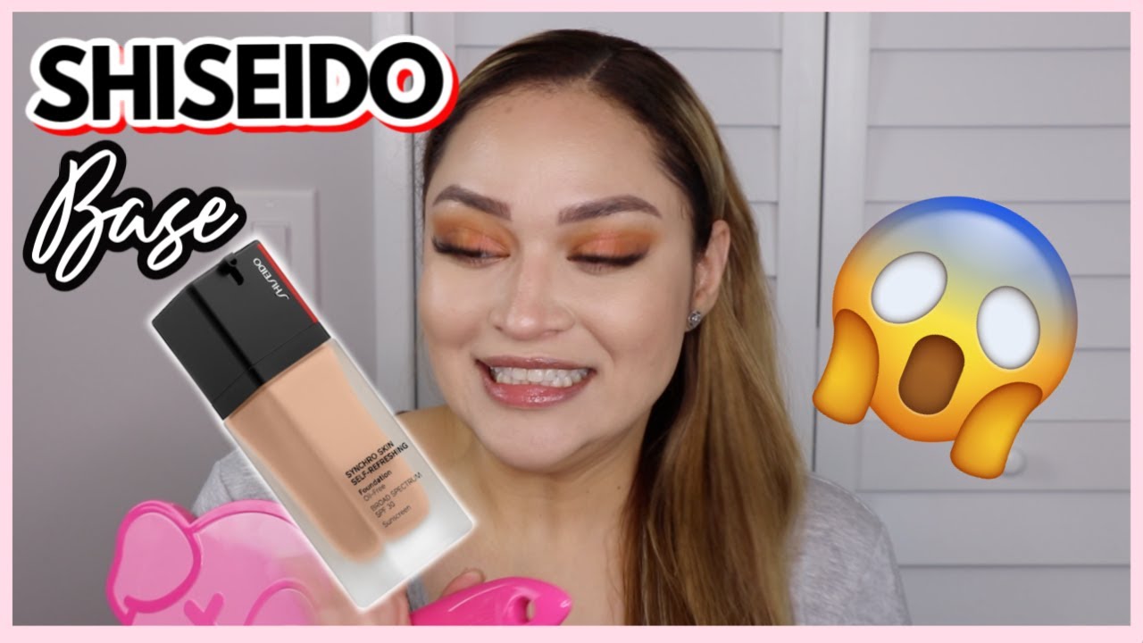 NUEVA!!! SHISEIDO Synchro SKIN SELF-REFRESHING Foundation | Reseña