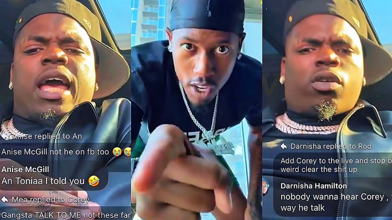 Big boogie & Corey Pritchett GO OFF on each other on FACEBOOK LIVE about Carmen & Their Marriage! 