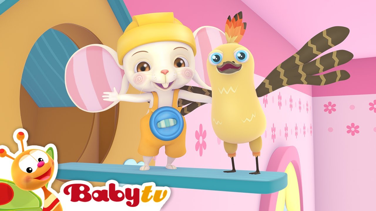 Entliczek pentliczek kysz 🐭🕰️ | Piosenki & rymy | BabyTV Polski