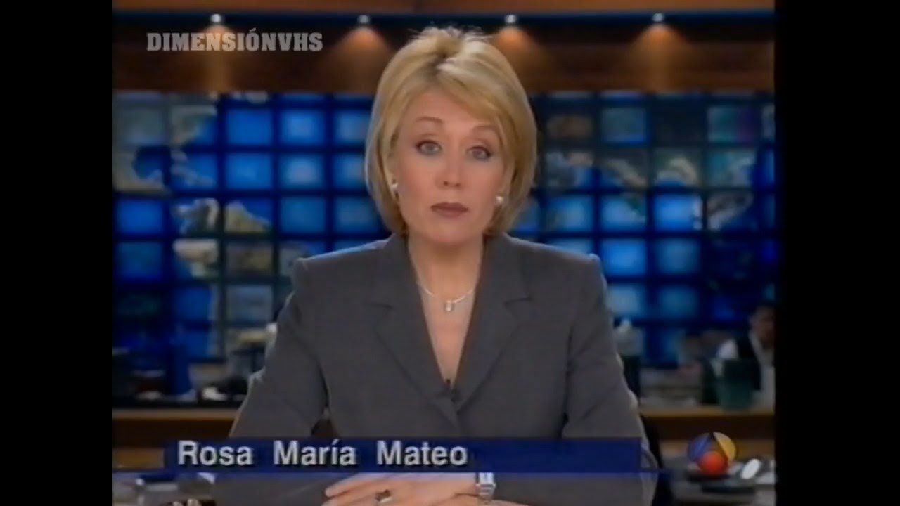 Bloque de publicidad y promos Antena 3 (2000) Con Rosa María Mateo y sus noticias