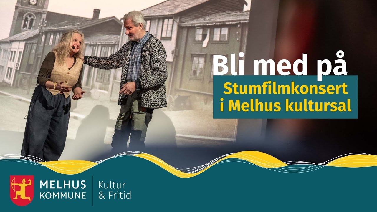 Bli med på stumfilmkonsert i Melhus kultursal!
