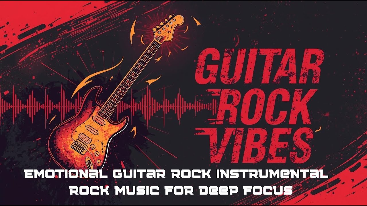 Emotional Guitar Rock Instrumental  | Rock Music for Deep Focus