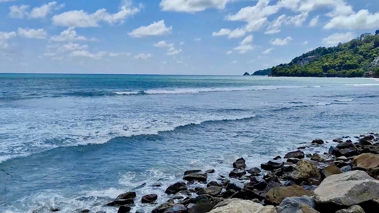 Scenic coastal drive - Bangtao to Patong, Phuket