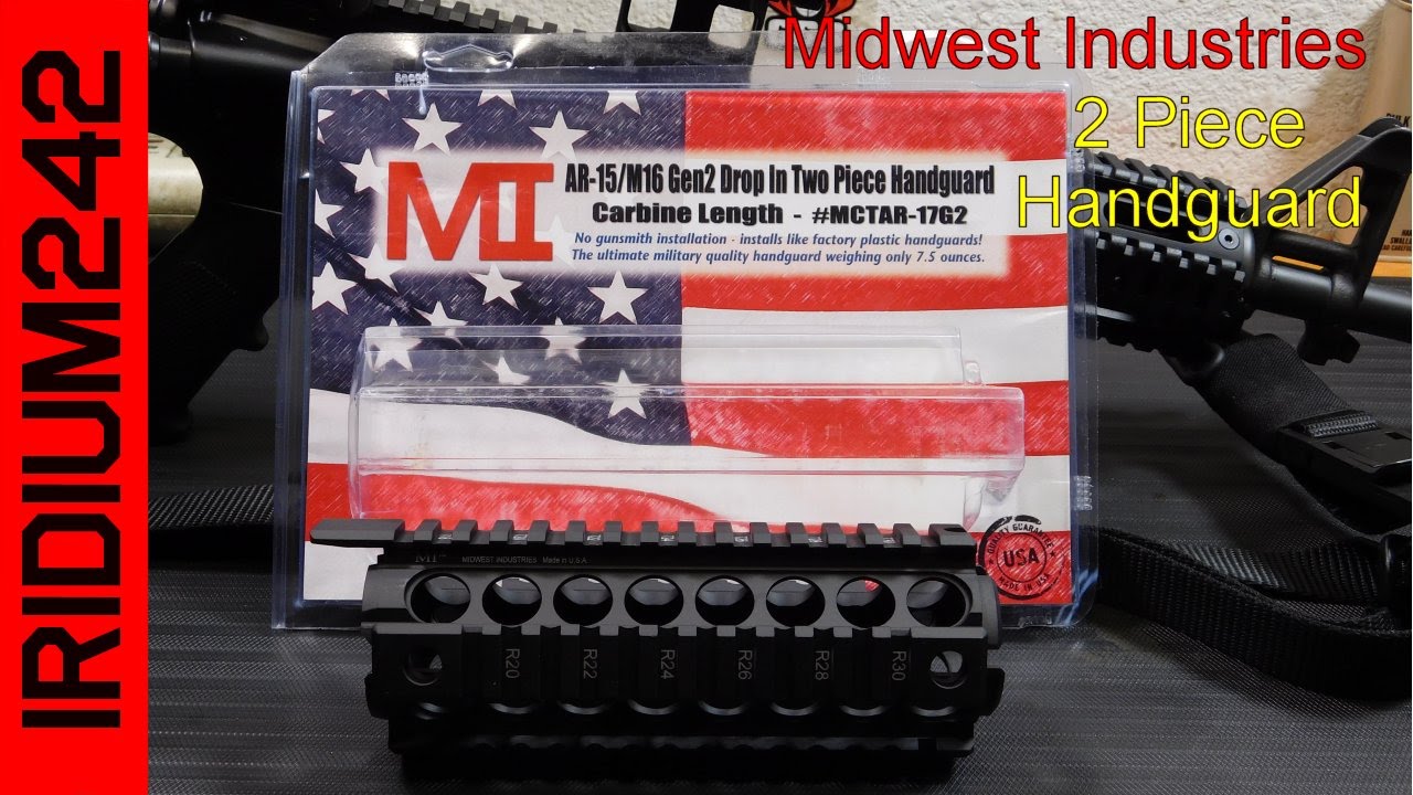 Midwest Industries: двухсекционное цевье Gen2