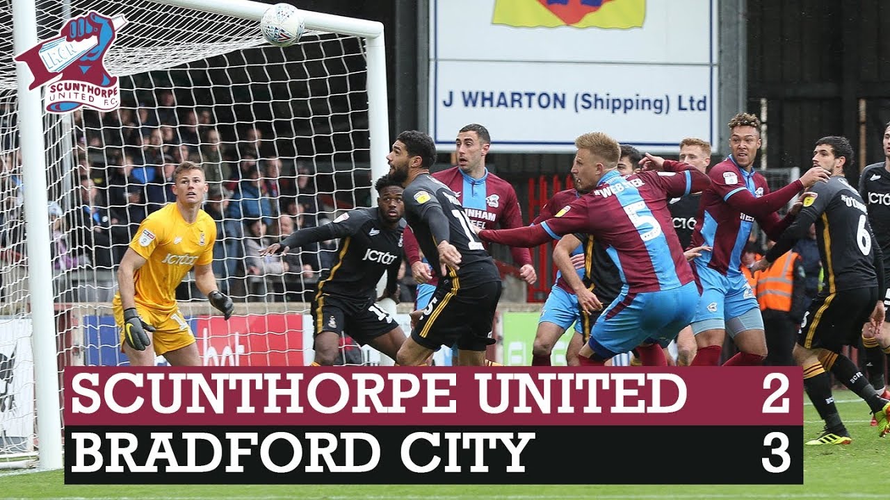 📺 Match Action: 2018-19: Iron 2-3 Bradford City