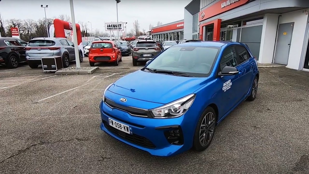 Essai KIA Rio 1.0 T-GDI MHEV 100 CH, GT Line, micro hybride iBVM6, iMT (2021)