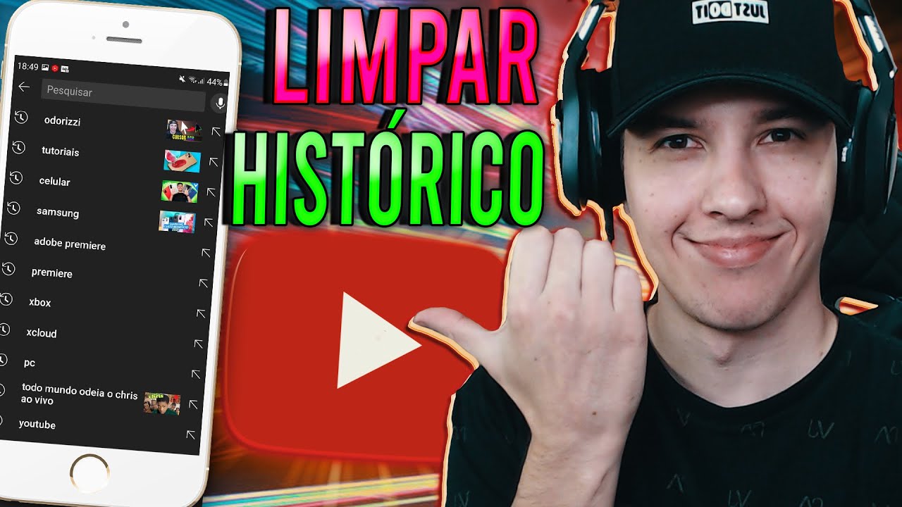 Como LIMPAR o HIST&Oacute;RICO de PESQUISA do YouTube 2021 #shorts