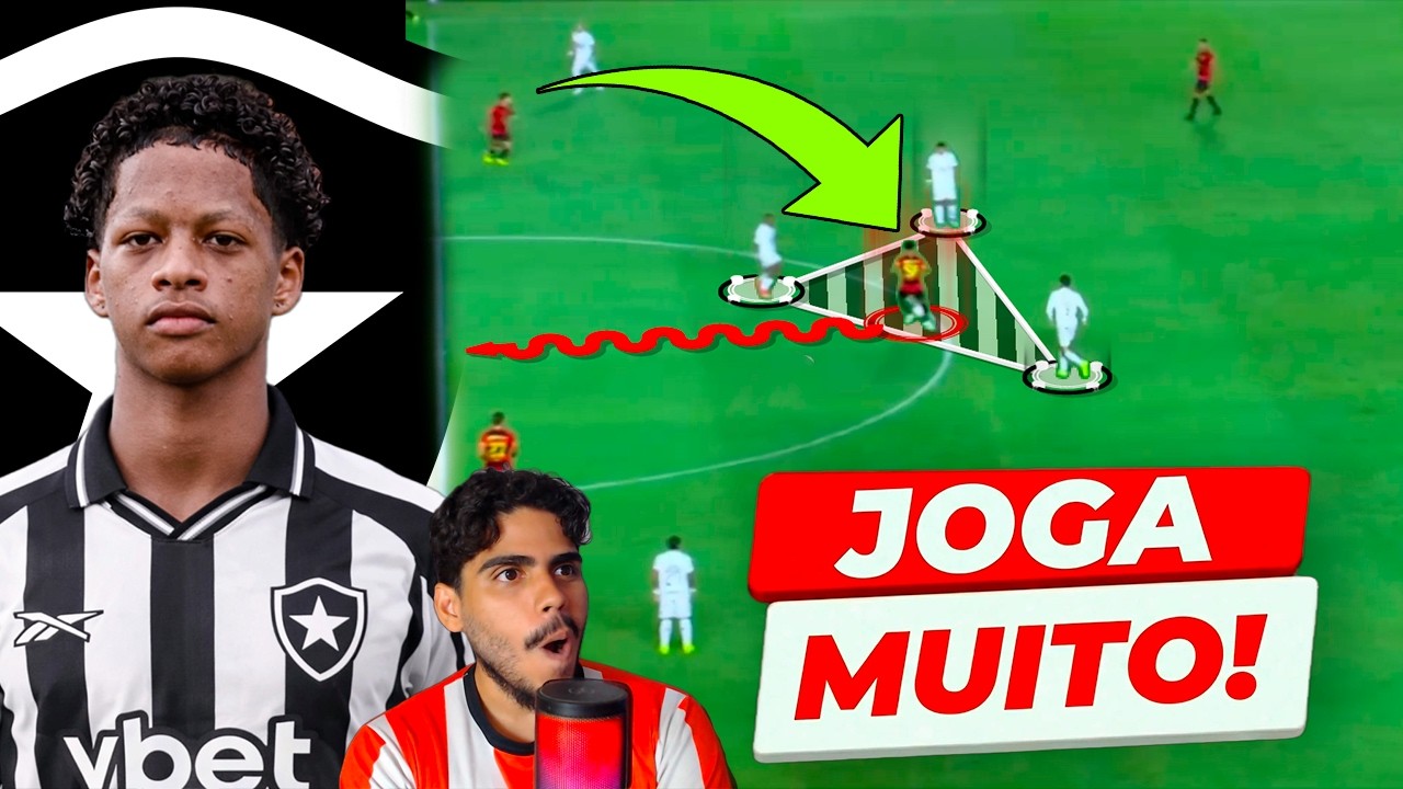 COMO JOGA ZE LUCAS PROVAVEL REFORÇO DO BOTAFOGO PRA 2026!