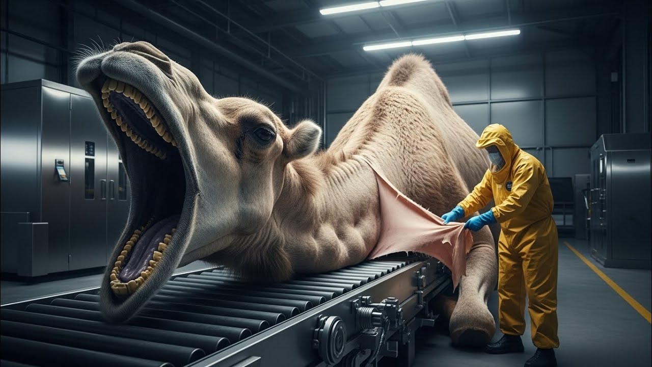 Inside the Camel Leather Factory – Full Process How Luxury Bags Are Made#viral 