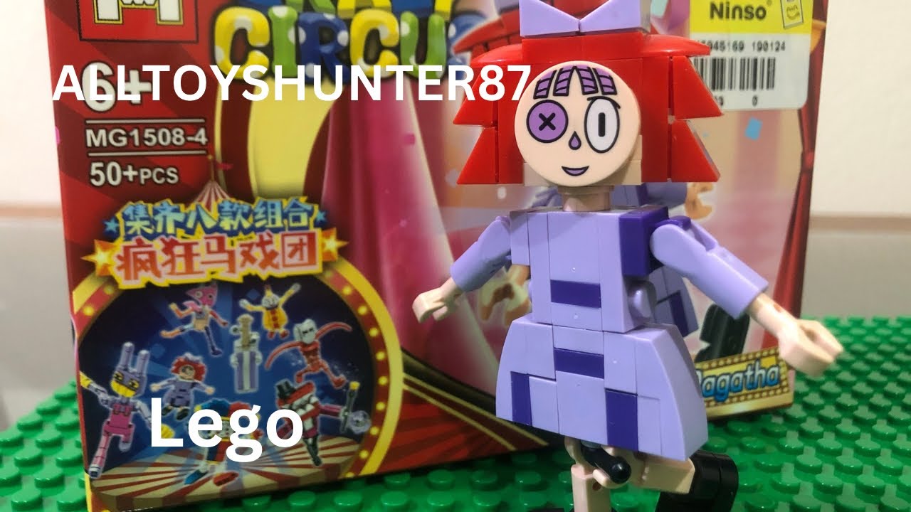 Build Speed Lego Crazy Circus Ragatha MG1502-4 50PCS