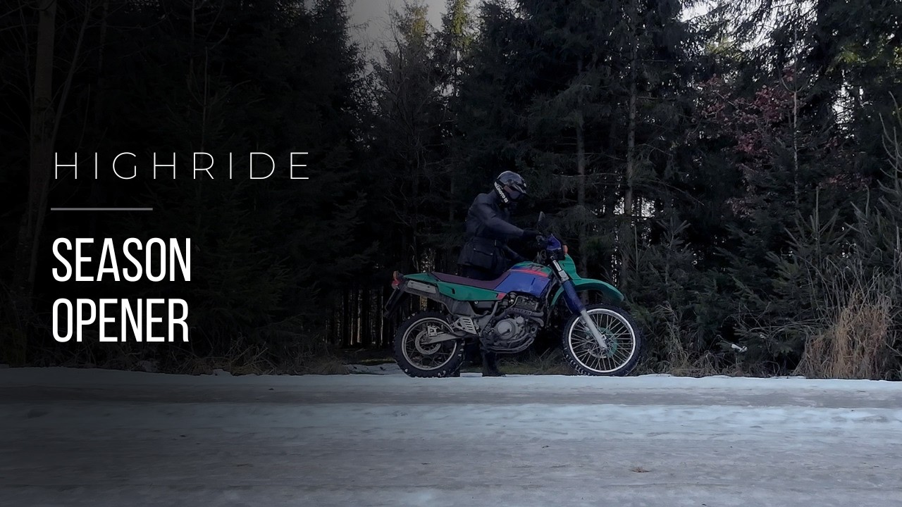Riding in Snow to Start the 2025 Season | Winter Enduro