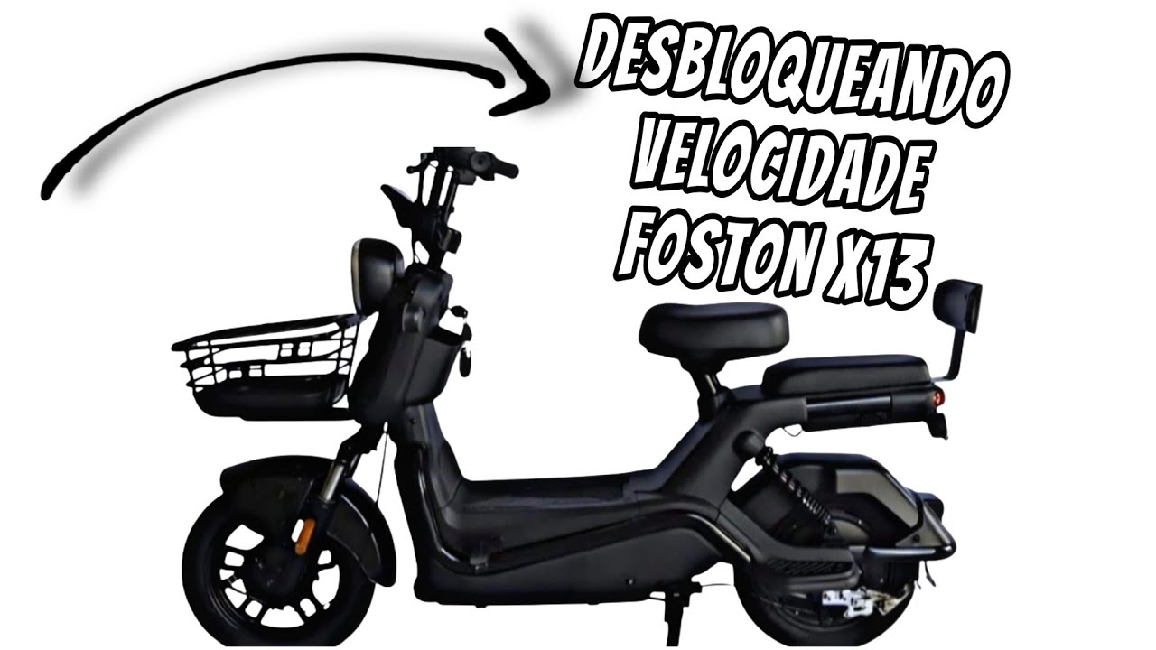 COMO DESBLOQUEAR VELOCIDADE DA MOTO ELÉTRICA FOSTON X13 MAX 1000W