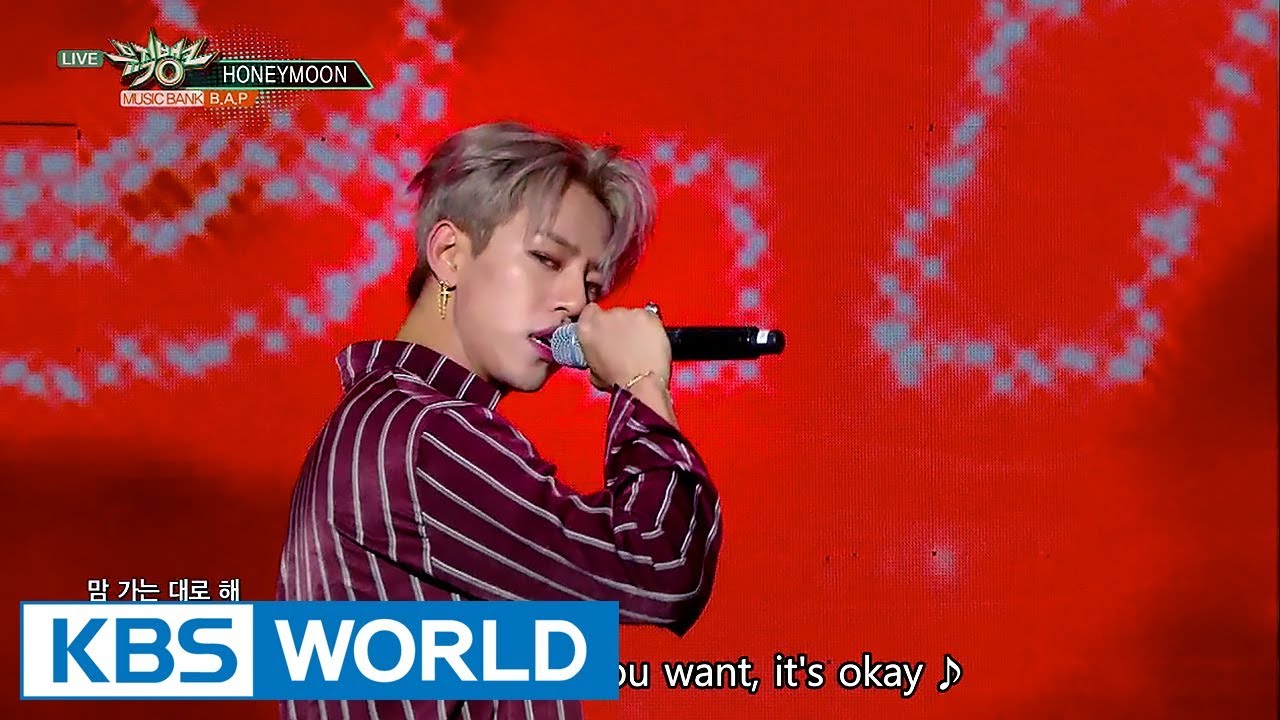 B.A.P - HONEYMOON [Music Bank / 2017.09.15]