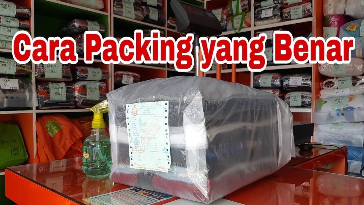 Tips Packing Menggunakan Plastik Jinjing 3 Jari agar Rapi