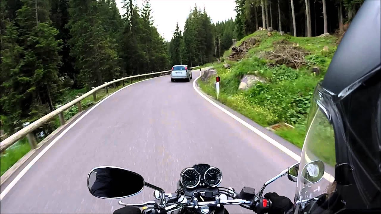 Passo Rolle (Italy) - GoPro Hero3+ Silver Edition - Moto Guzzi Nevada Anniversario
