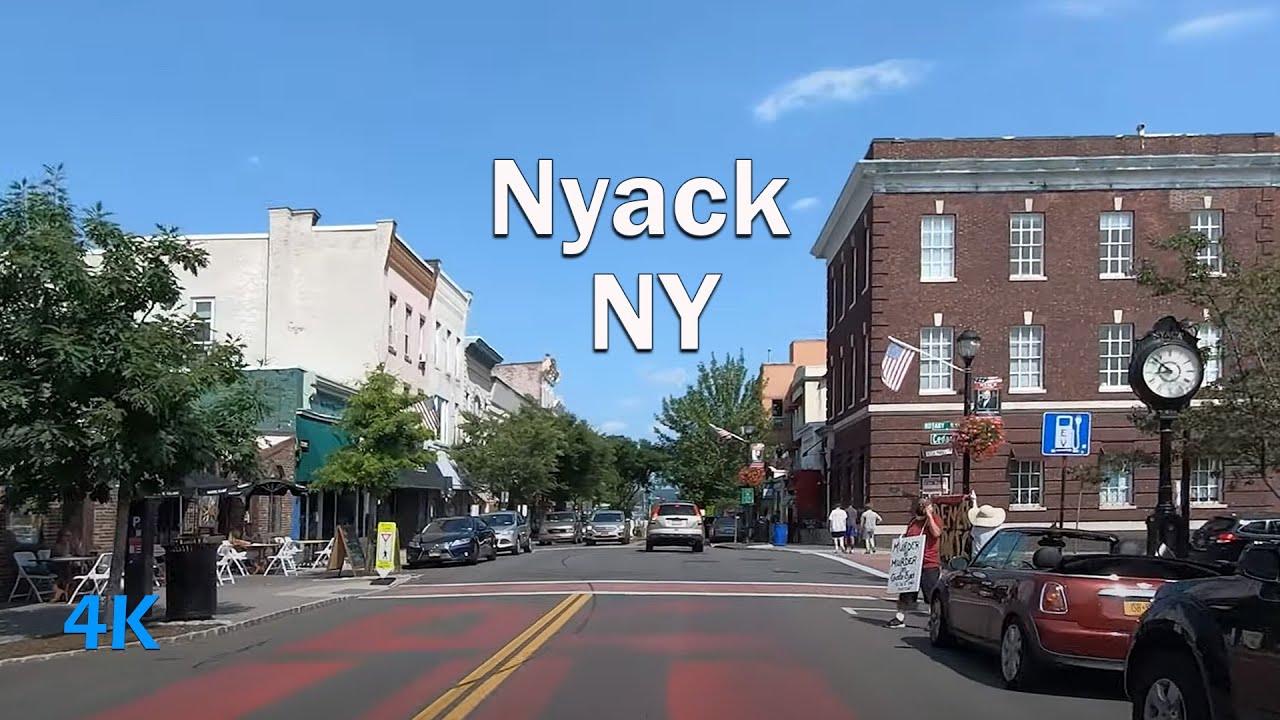 Driving by Nyack NY