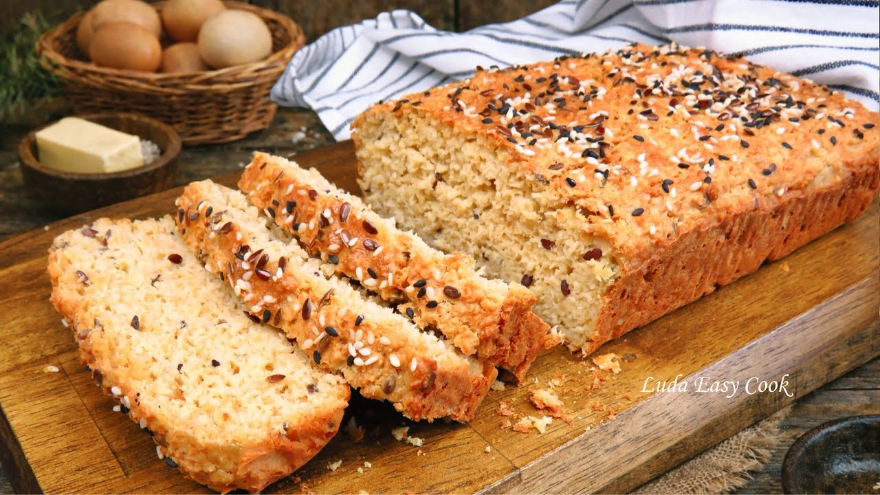 🥖 ПП ХЛЕБ без МУКИ и ГЛЮТЕНА из овсяных отрубей для диабетиков, правильного питания и похудения