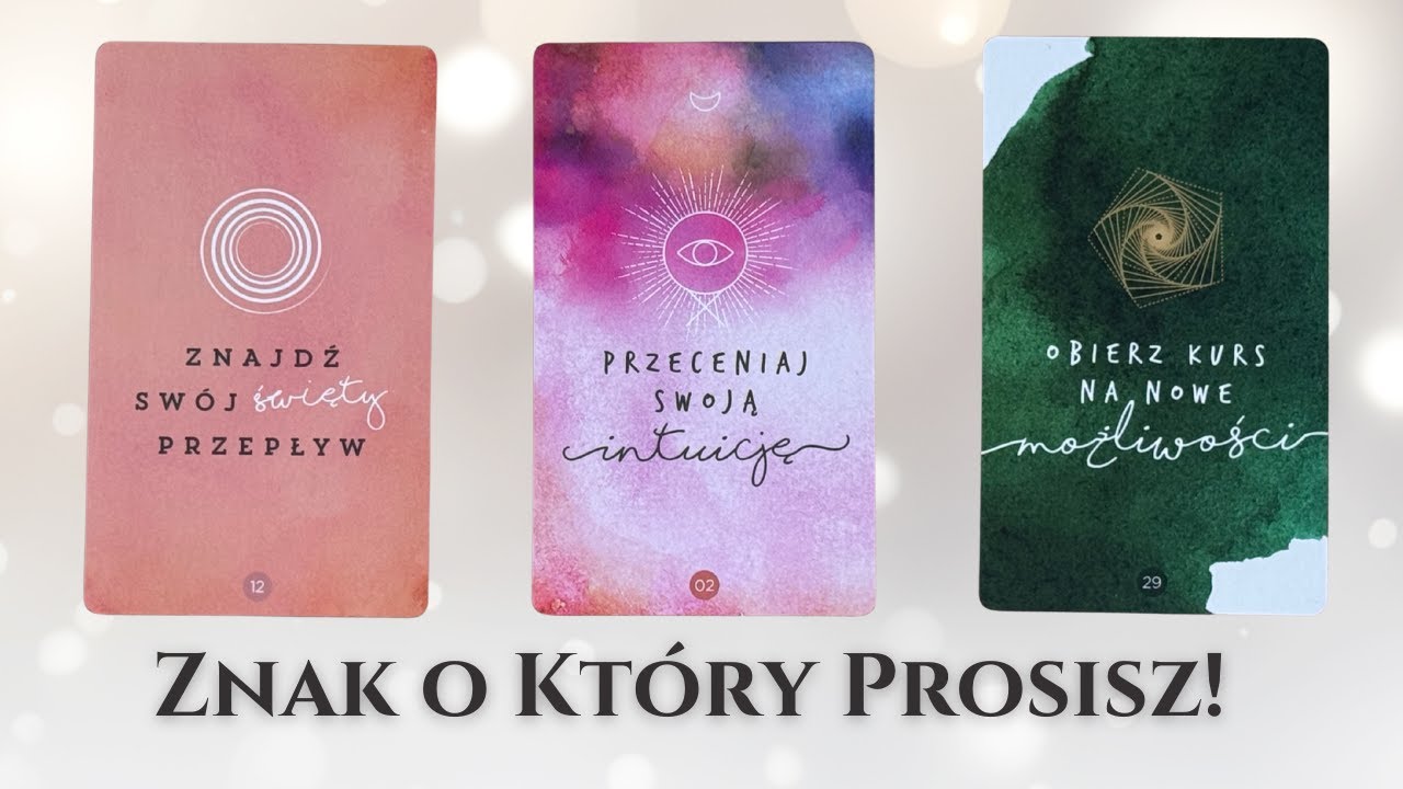⭐️ZNAK O KTÓRY PROSISZ! Wiadomość od Wyższego Ja ⭐️