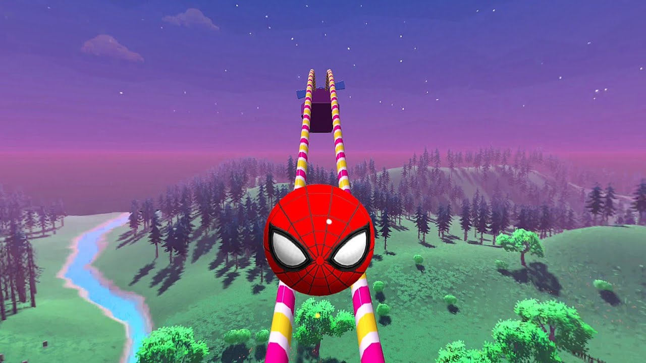 Sky Rolling Balls 3D 🌈 Landscape Gameplay Android iOS 💥 Nafxitrix Gaming Game 33